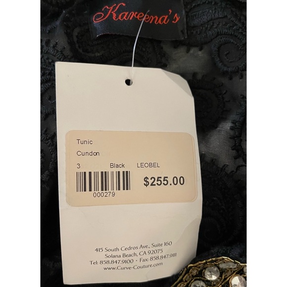 ❤️ NWT! Kareena’s Resort Tunic with Sequins x Rhinestones - Picture 8 of 10